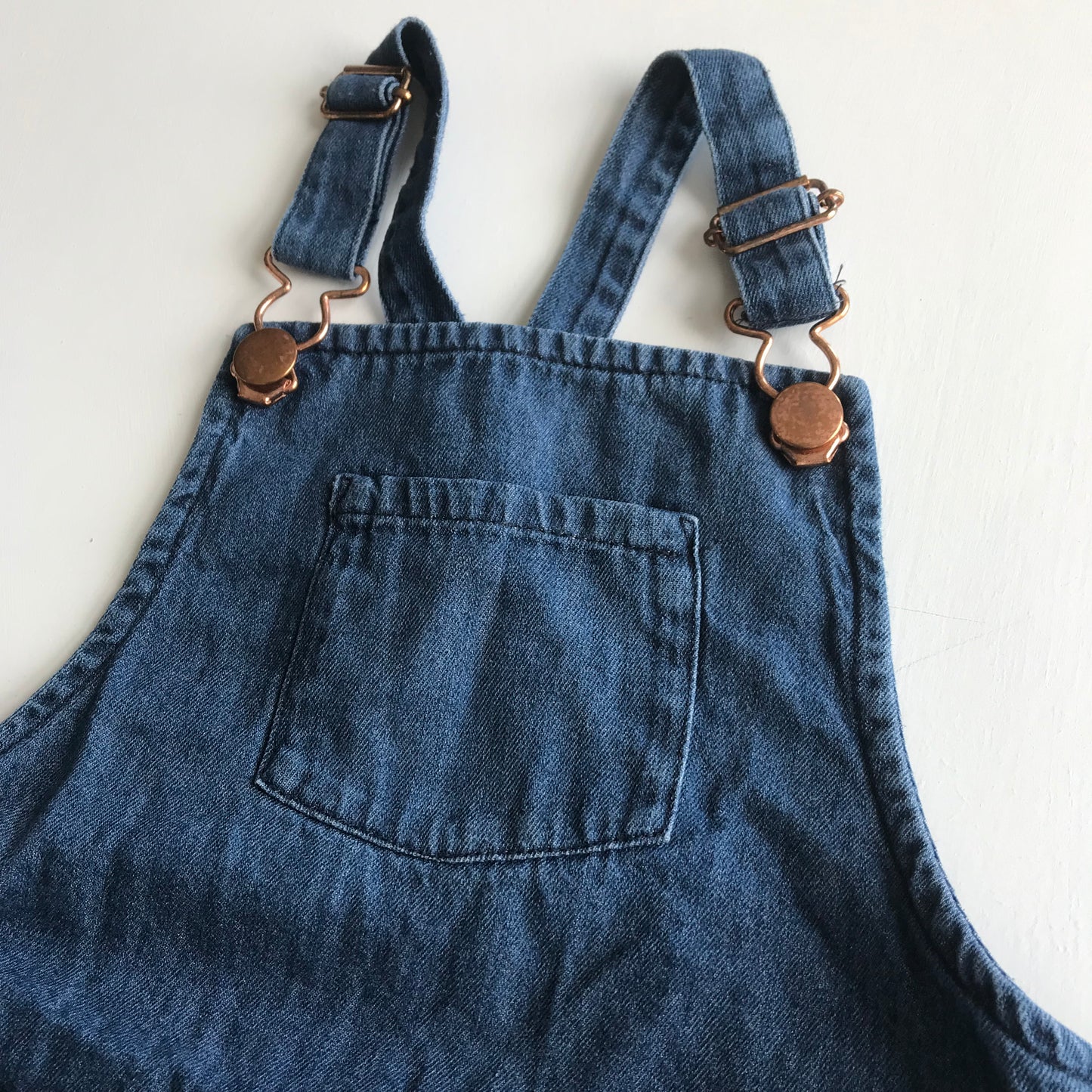 Denim Dungaree Dress Age 4