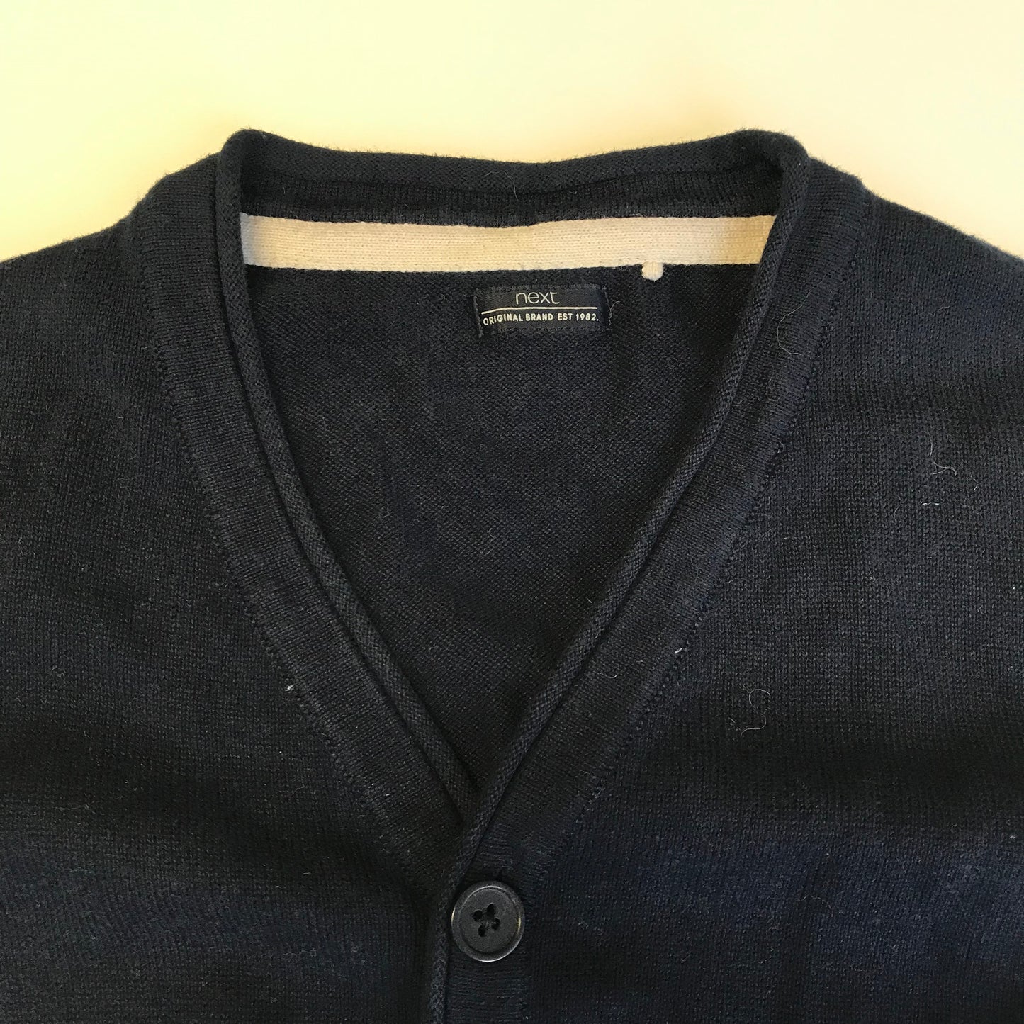 NEXT Navy Blue Button-up Cardigan Age 4