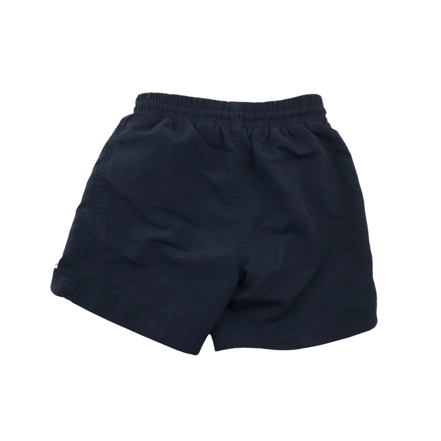 Navy Blue Dude Swim Trunks Age 4