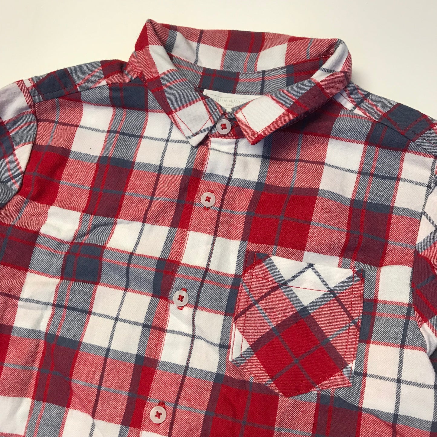 The White Company Chequered Shirt Age 4