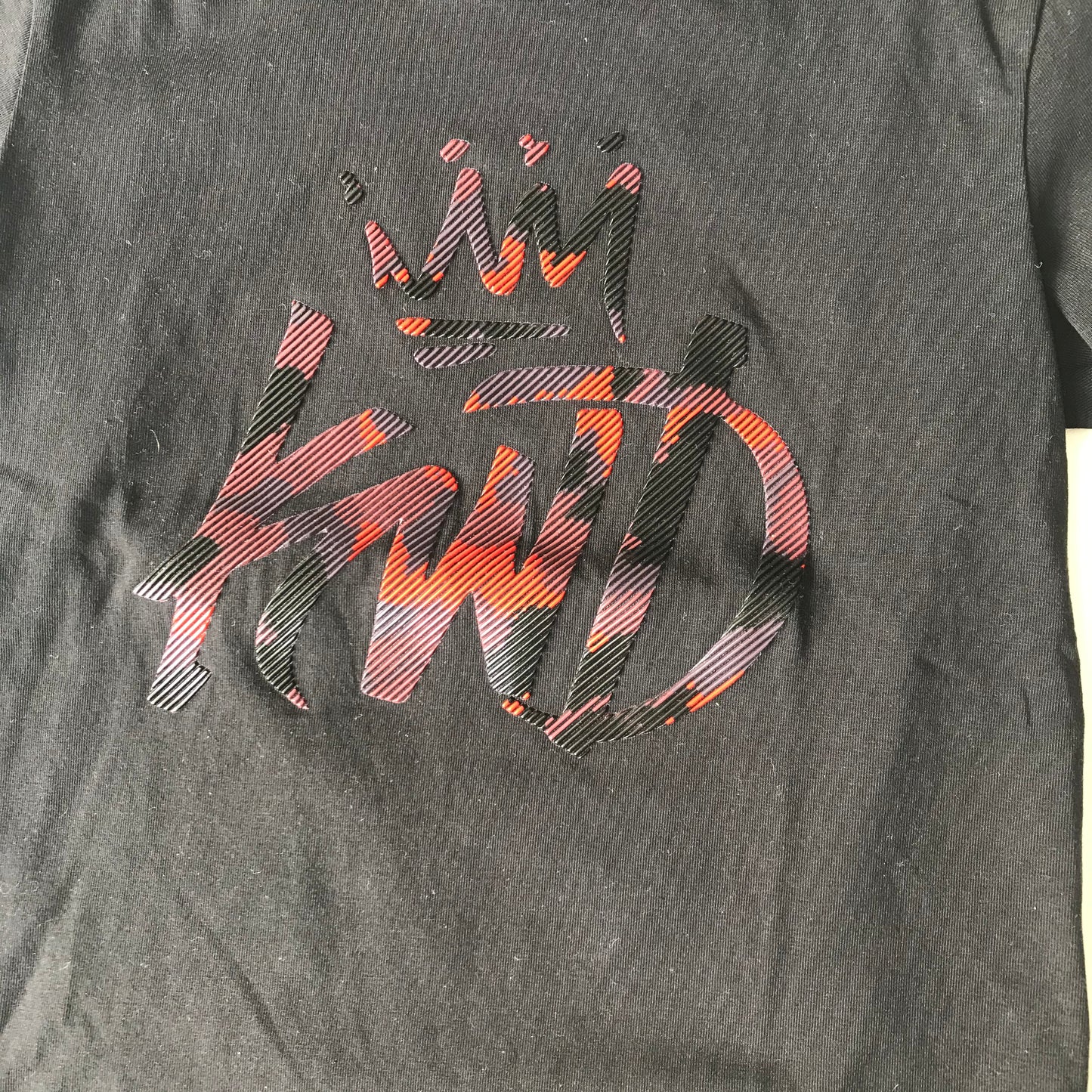 T-shirt - Black KWD - Age 4