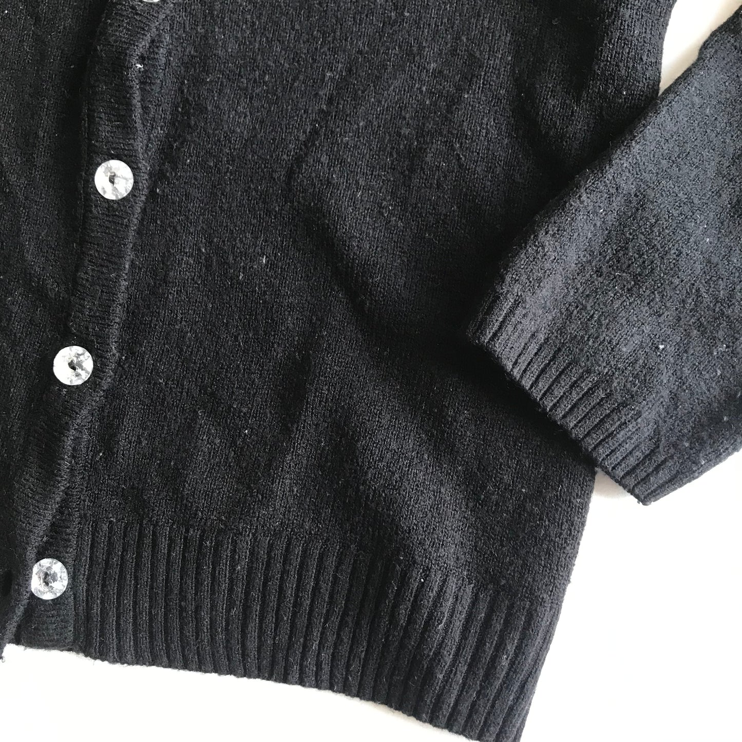 Black Cardigan Age 4