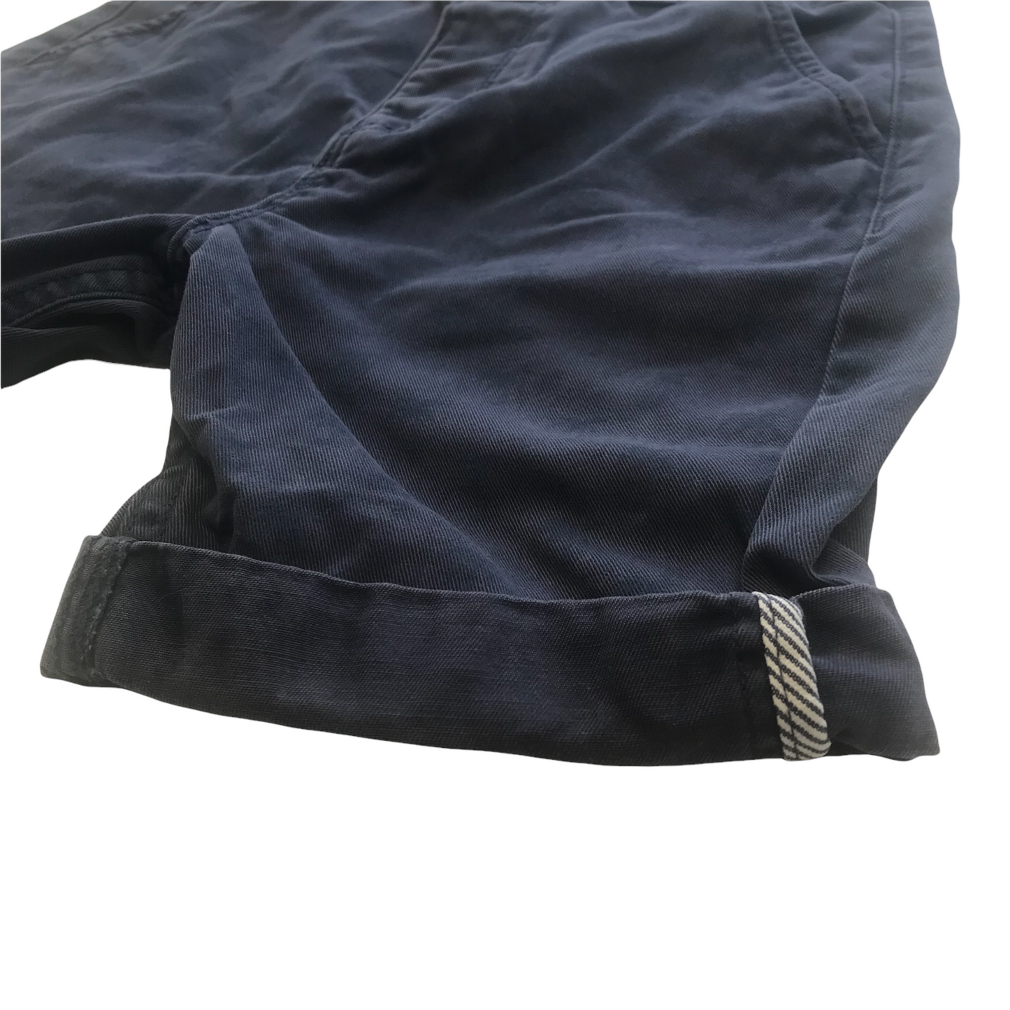 George Navy Blue Chino Style Shorts with Palm Trees Age 4