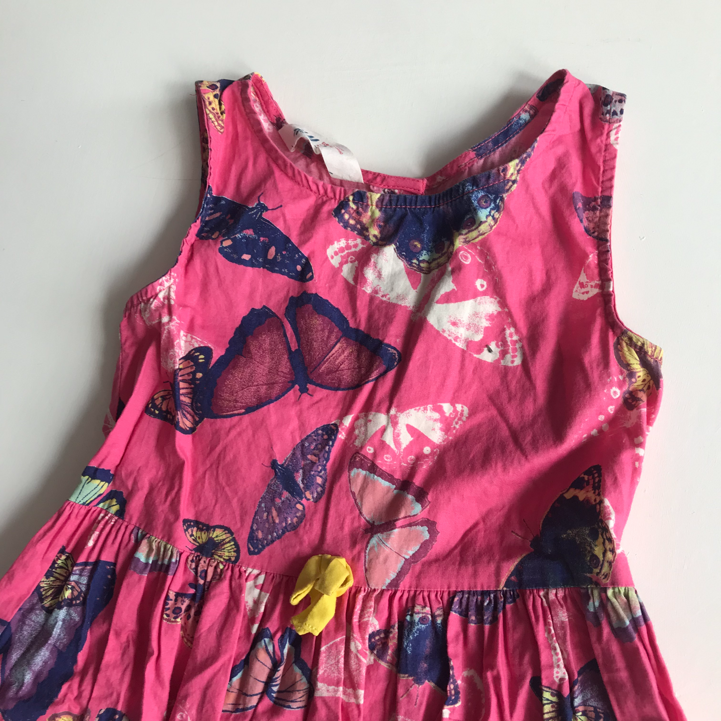 Dress - Pink & Butterflies - Age 5