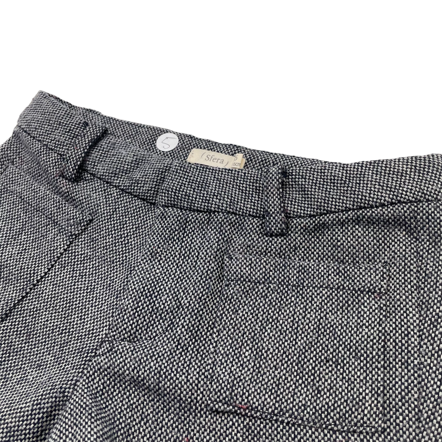 Sfera Grey Tweed-style Shorts Age 5