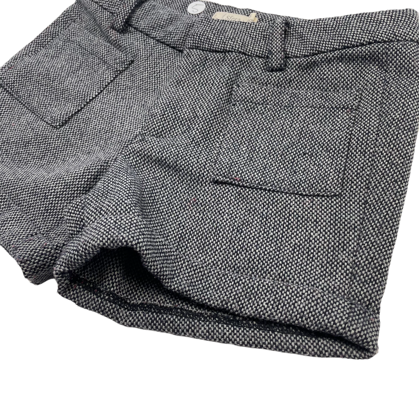 Sfera Grey Tweed-style Shorts Age 5