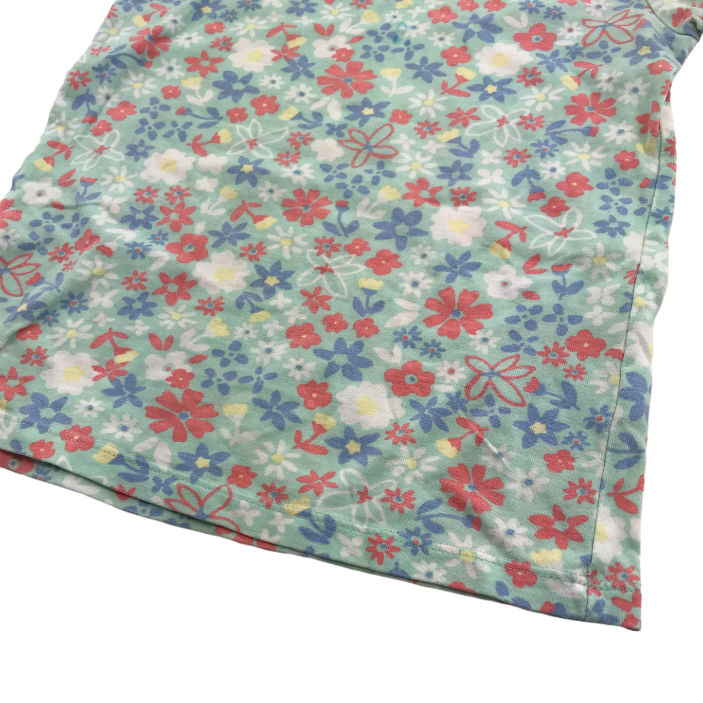 Nutmeg Blue Floral T-shirt Age 5