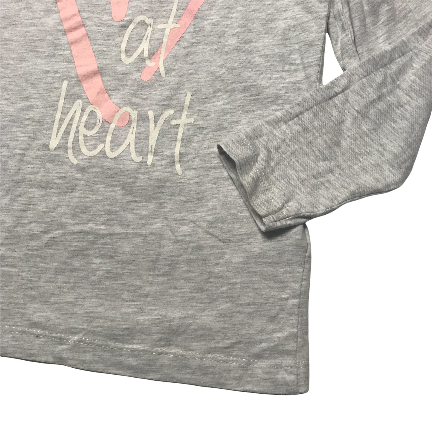 Mini Club Grey Heart T-shirt Age 5