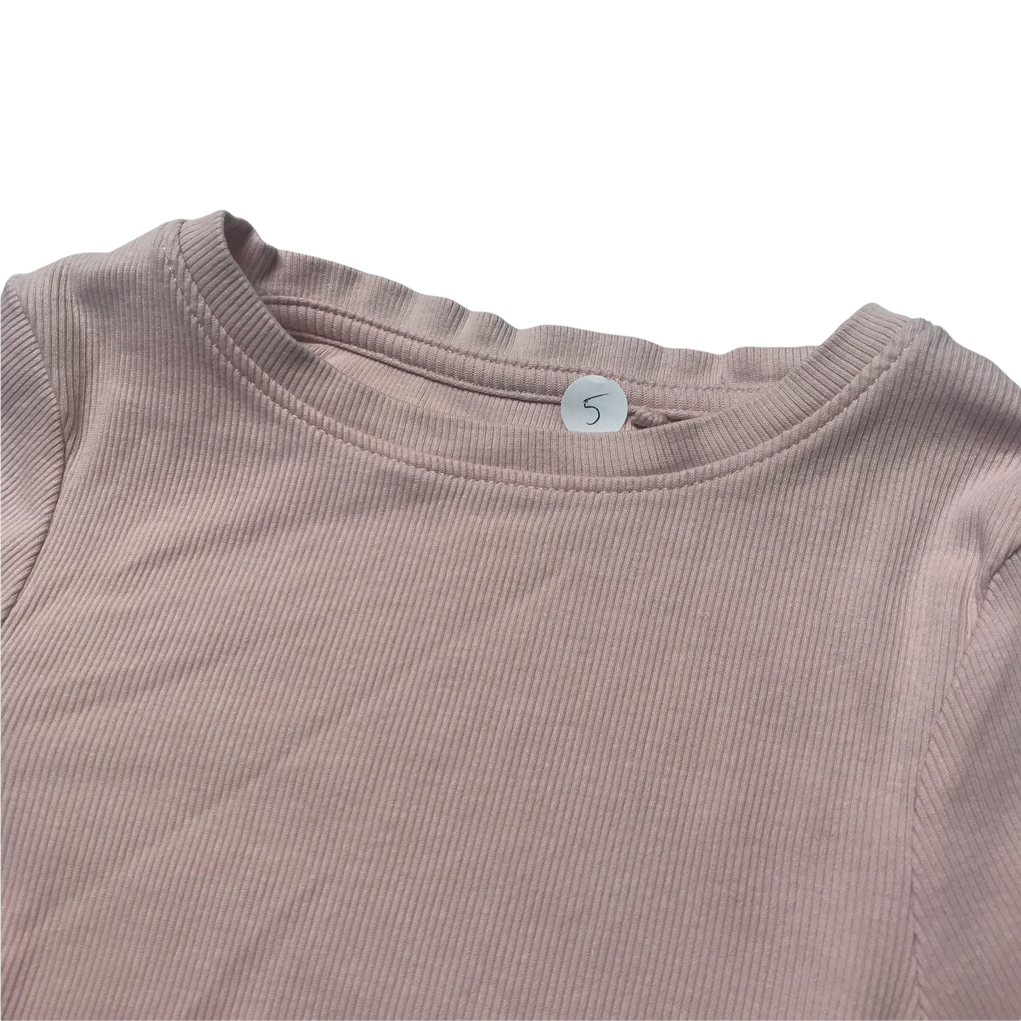 Next Pink Plain T-shirt Age 5
