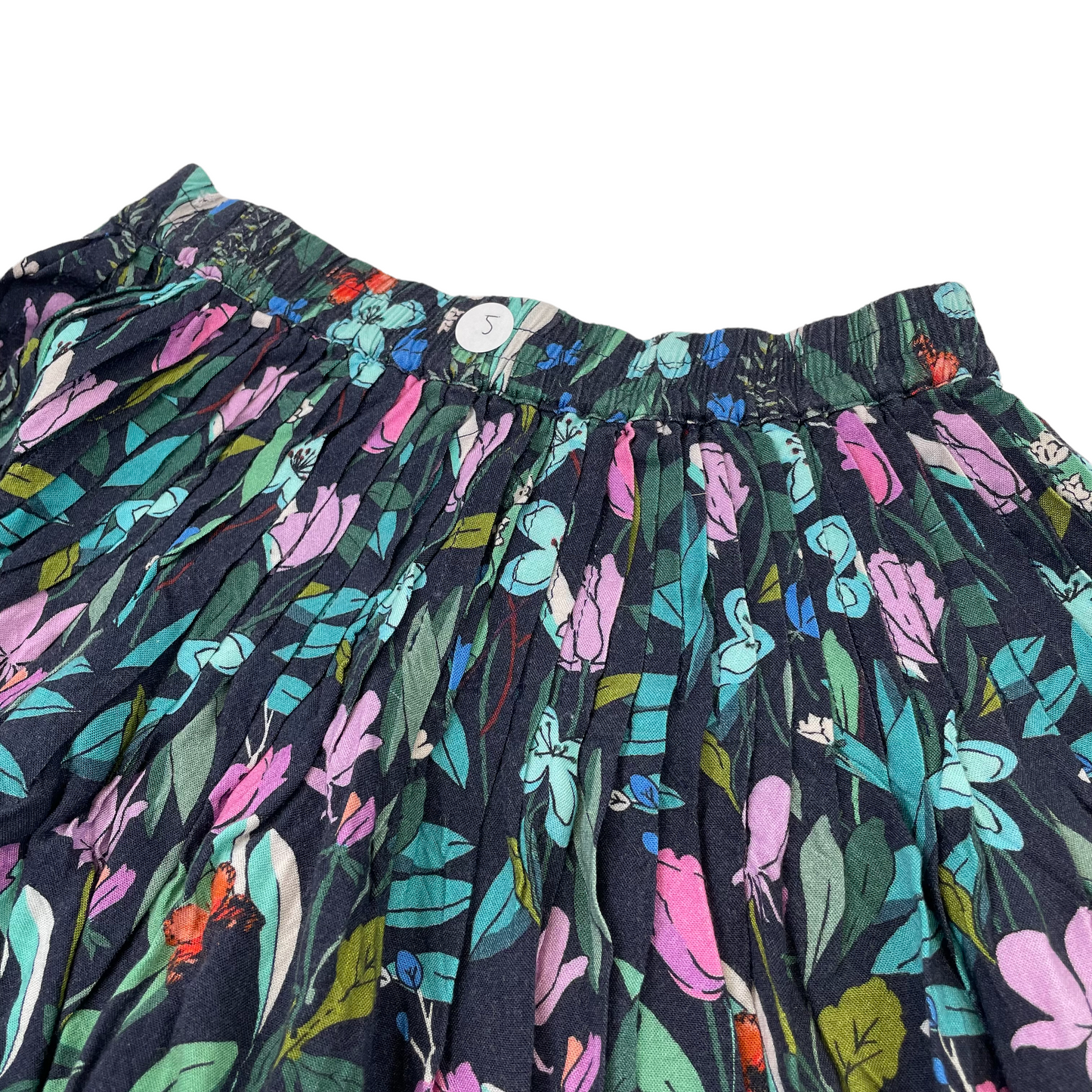 Next Blue Floral Skirt Age 5