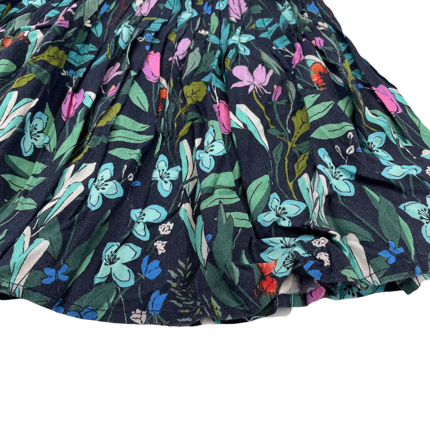 Next Blue Floral Skirt Age 5
