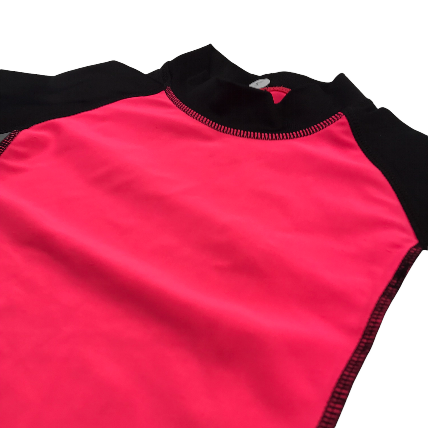Next Pink and Grey Swim Top Age 5