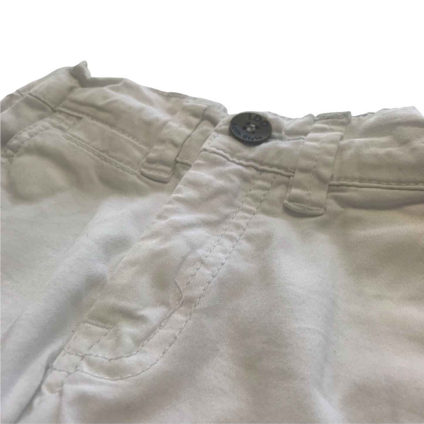 iDo White Chino Style Shorts Age 5