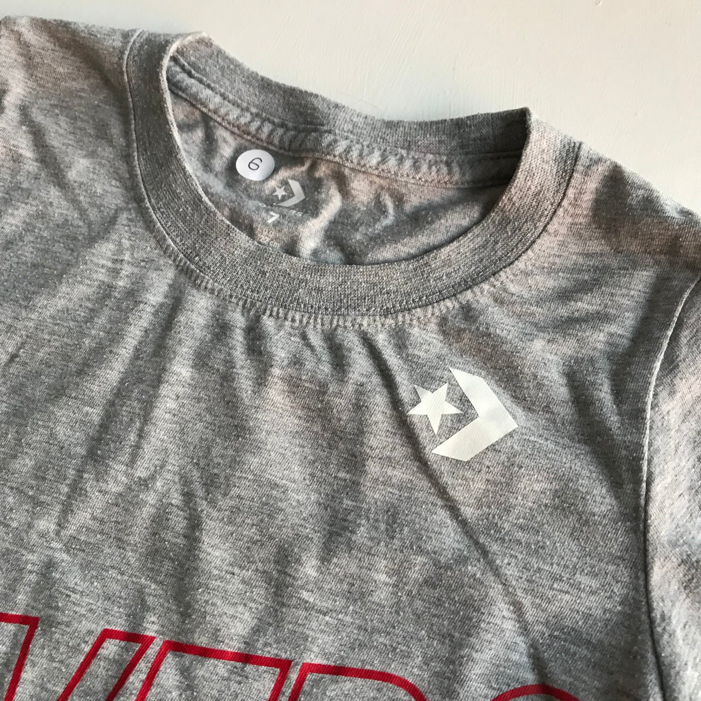 Converse Grey Print T-shirt Age 6