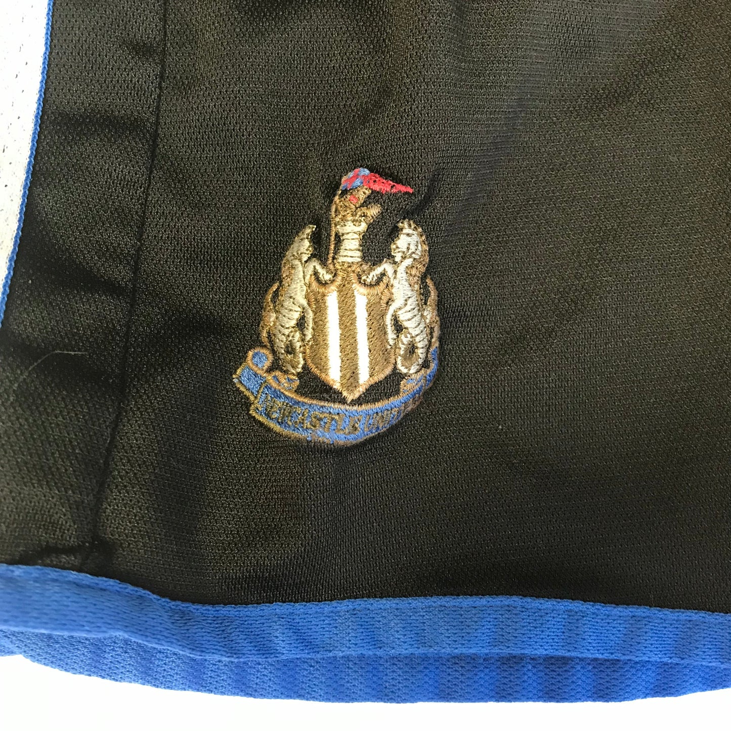 Adidas Newcastle United 99/01 Home Football Shorts Age 6