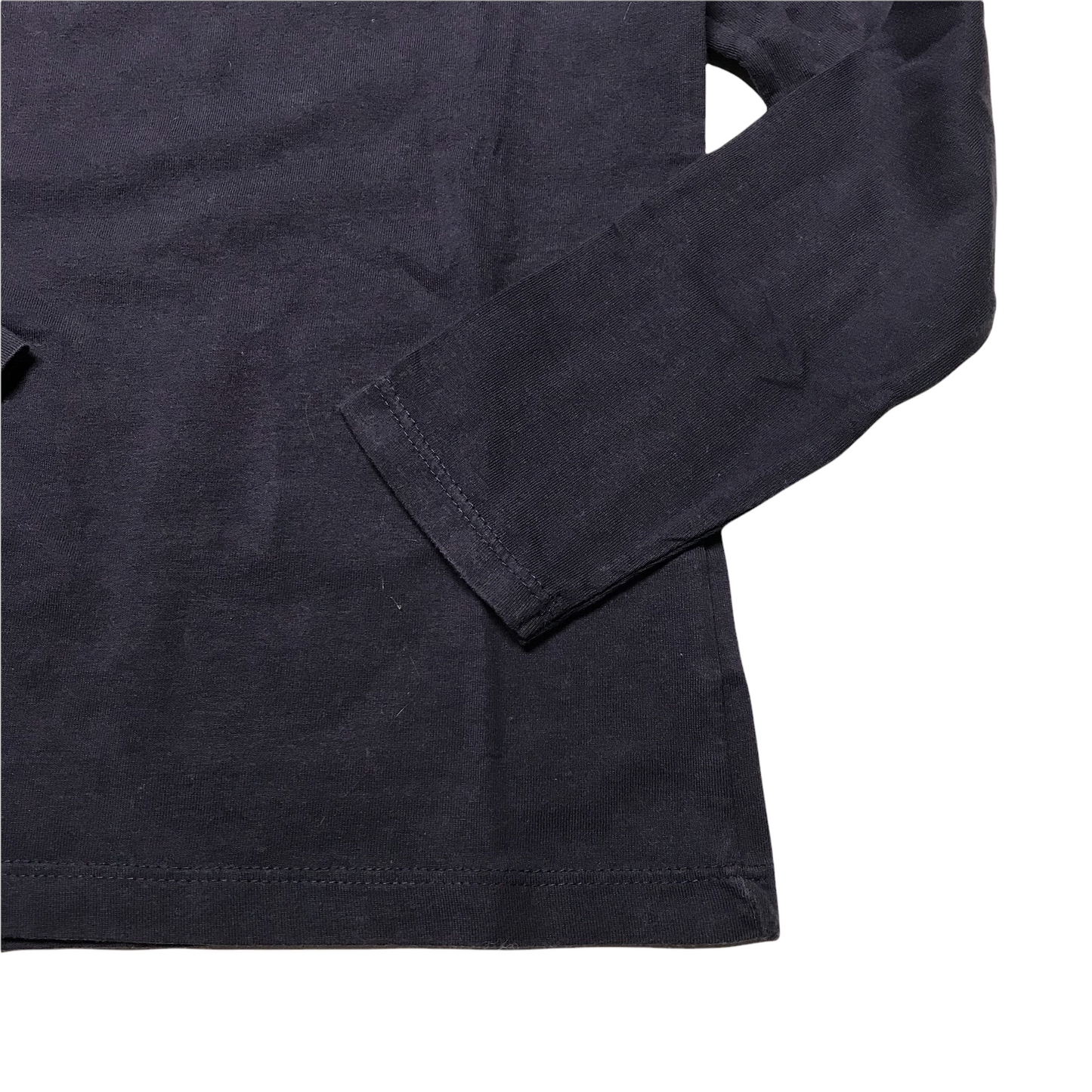 Navy Blue Shoulder Detail T-shirt Age 6