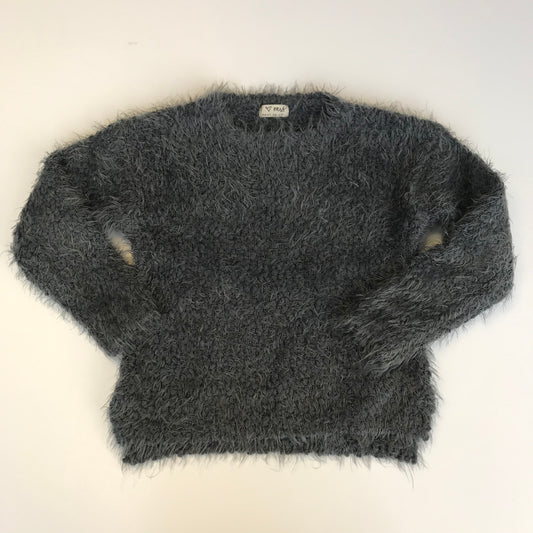 Next Grey Fluffy Jumper Age 5-6
