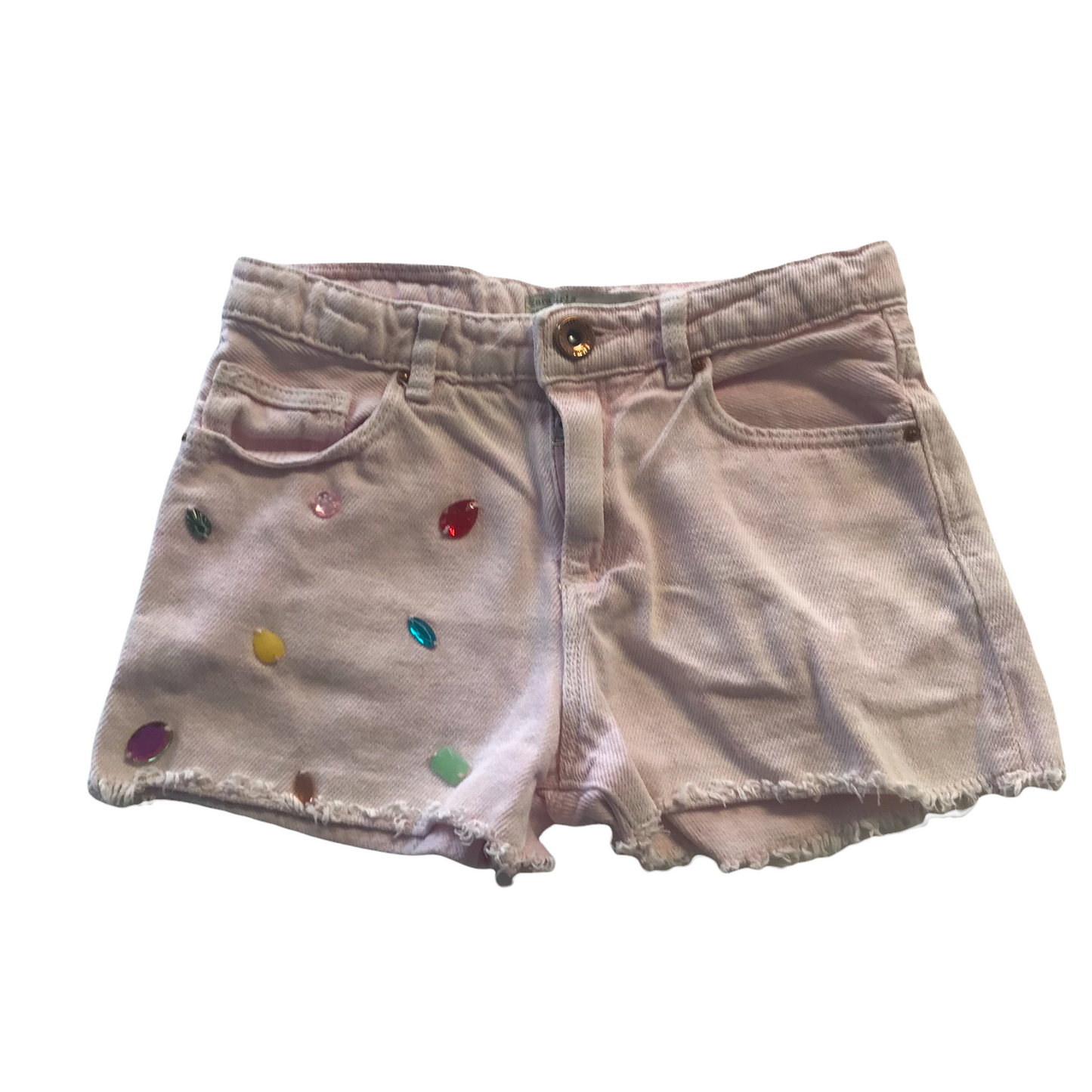 Zara Pink Gem Shorts Age 6