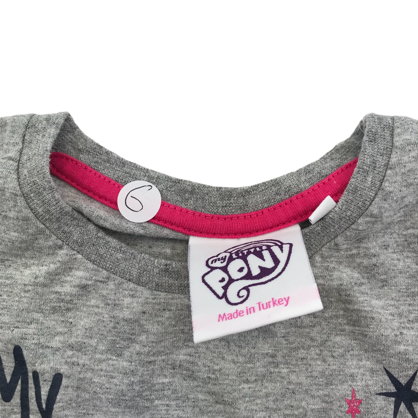 My Little Pony Grey Flip Sequin T-shirt Age 6