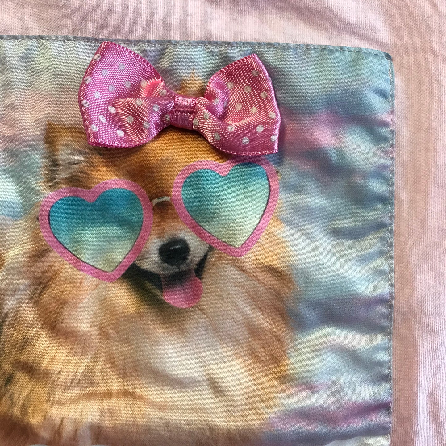 T-shirt - Pink Dog - Age 6