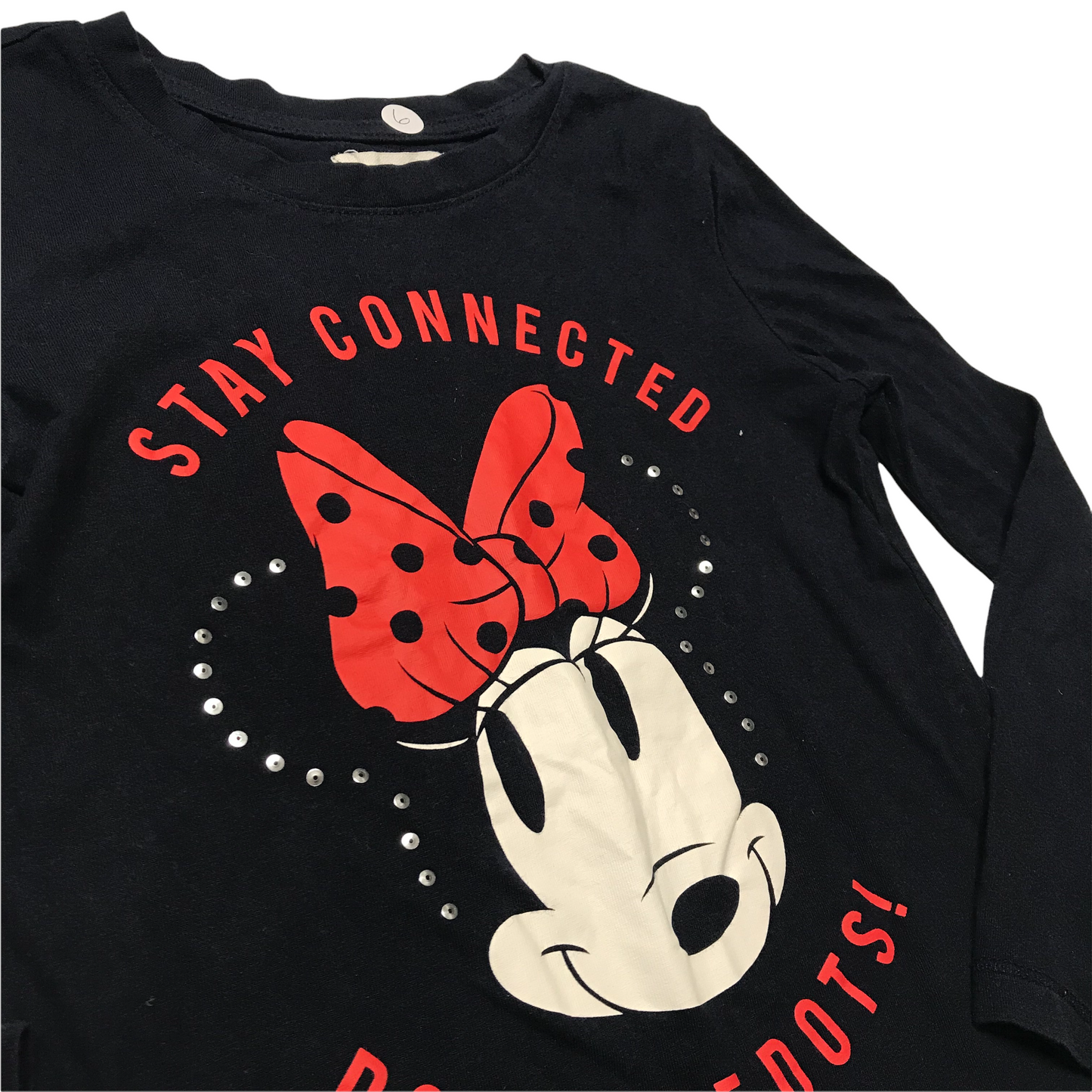 Gap Navy Blue Disney Minnie Mouse T-shirt Age 6