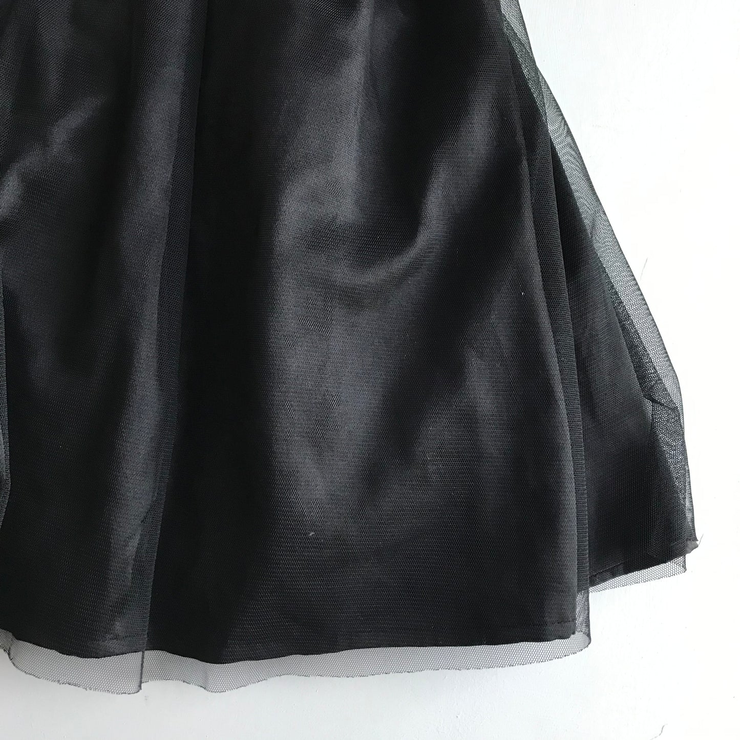 F&F Black Sequin dress Age 6