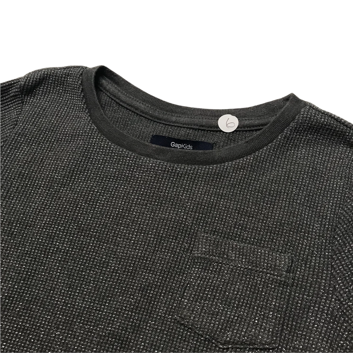 Gap Kids Sparkly Grey T-shirt Age 6