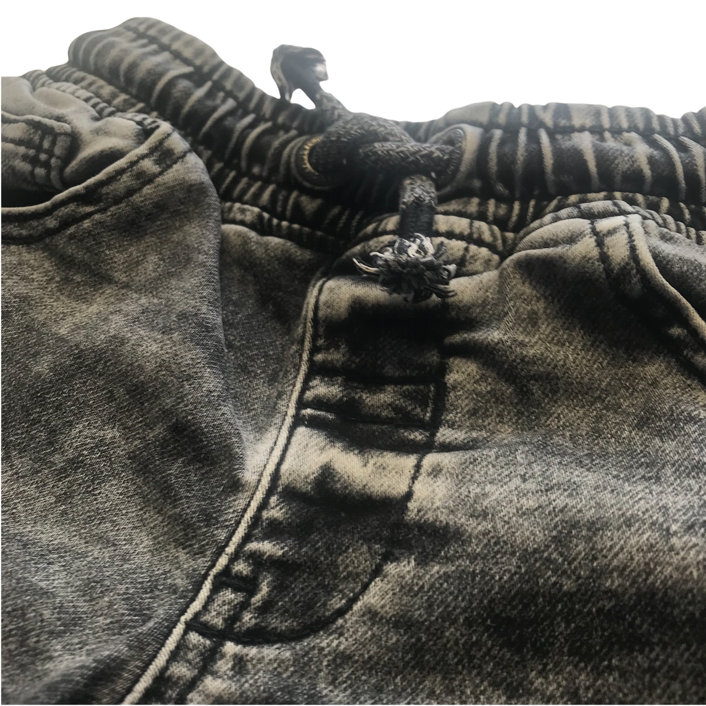 George Washed Grey Denim Style Stretchy Shorts Age 6