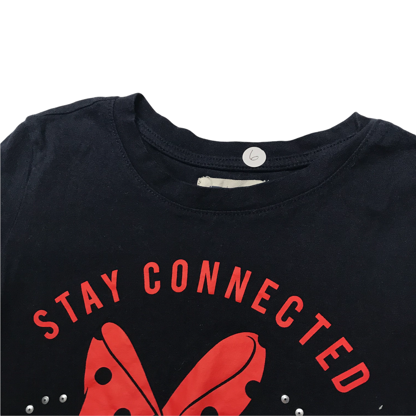 Gap Navy Blue Disney Minnie Mouse T-shirt Age 6