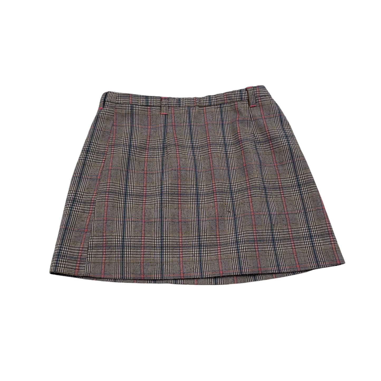 Next Grey and Beige Checked Skirt Age 6