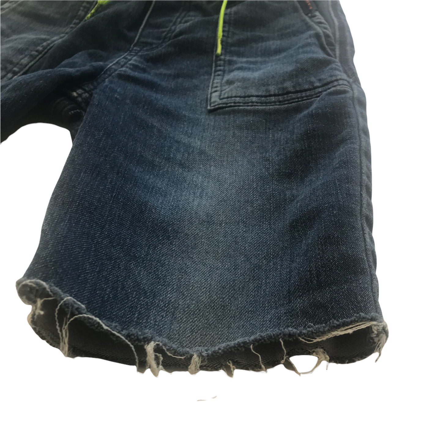 H&M Blue Stretchy Denim Style Shorts Age 6