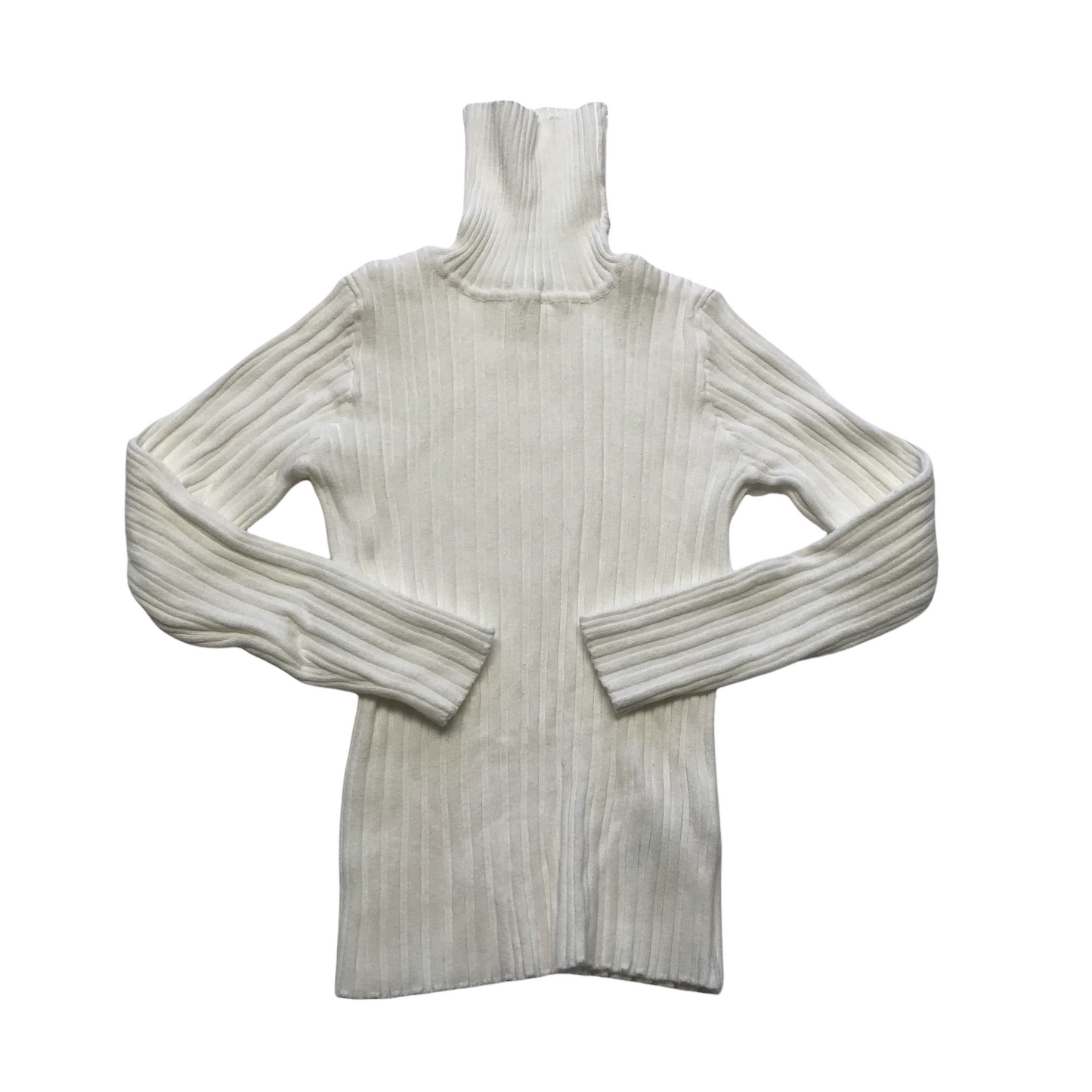 Nutmeg White Turtle Neck T-shirt Age 6