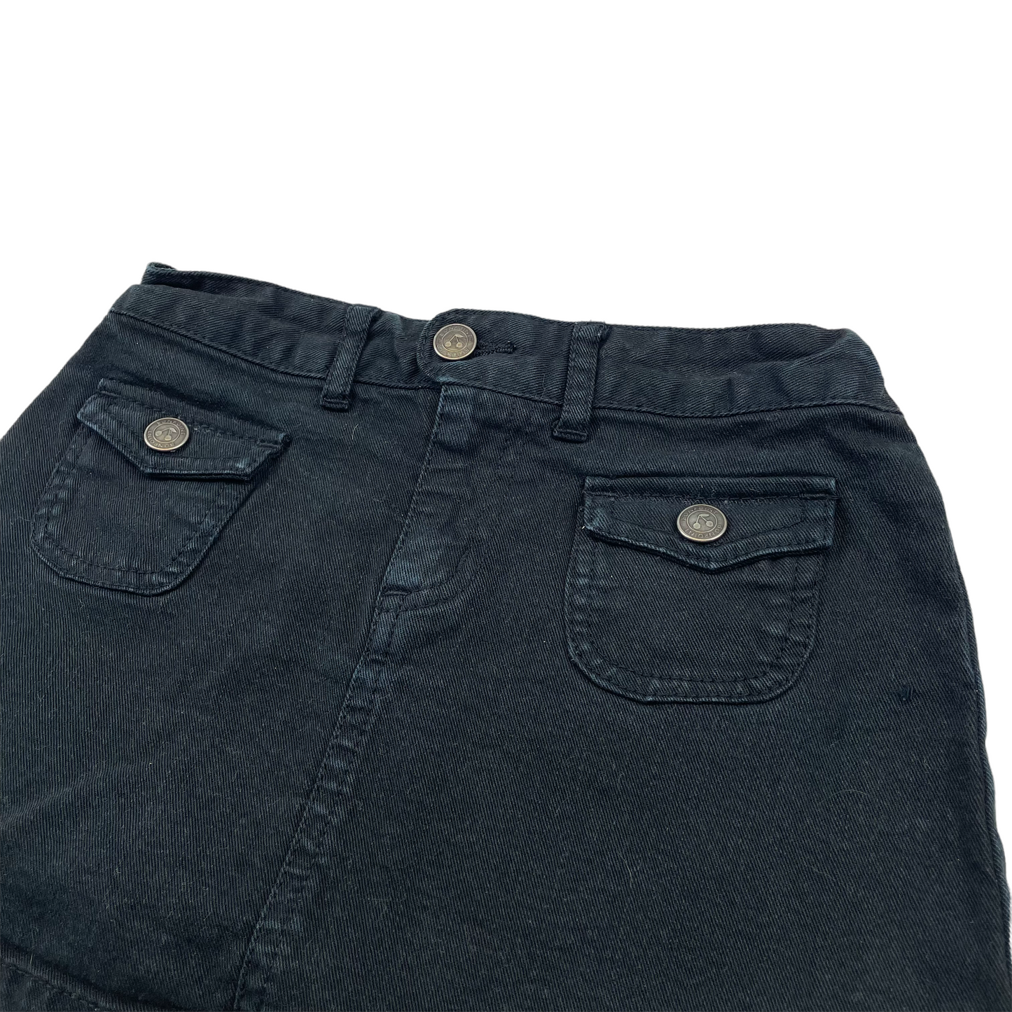Bonpoint Navy Blue Denim-style Skirt Age 6