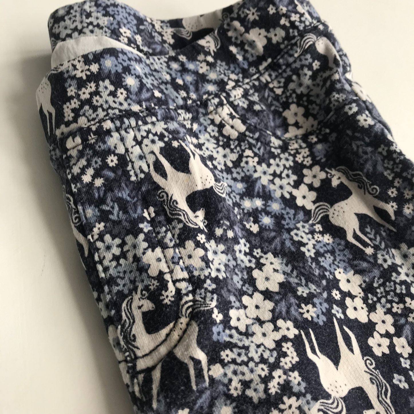 Jeggings - Unicorns & Flowers - Age 9