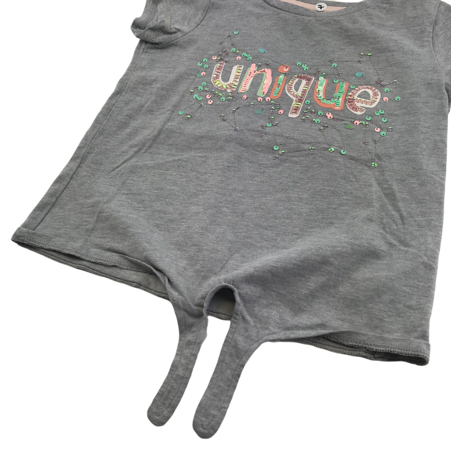 Nutmeg Grey Unique T-shirt Age 7