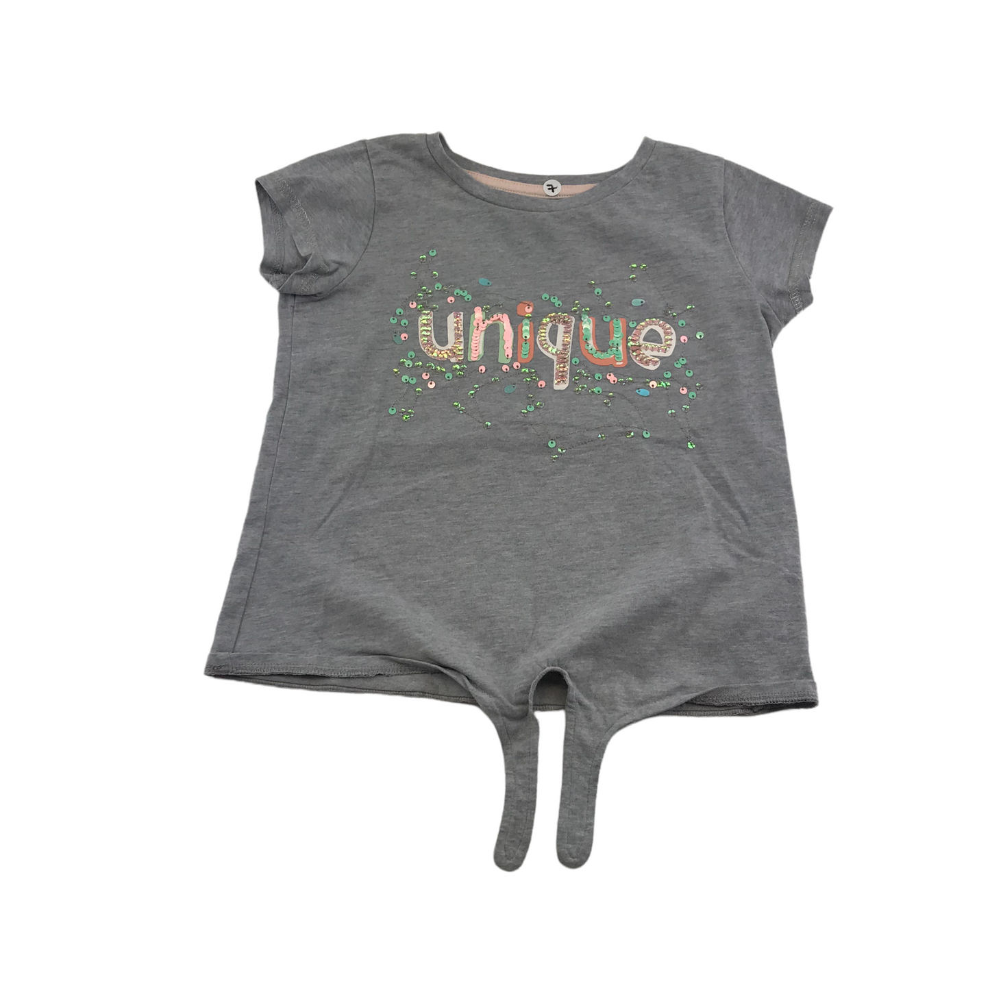 Nutmeg Grey Unique T-shirt Age 7