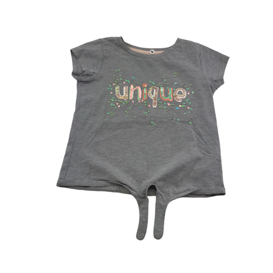 Nutmeg Grey Unique T-shirt Age 7