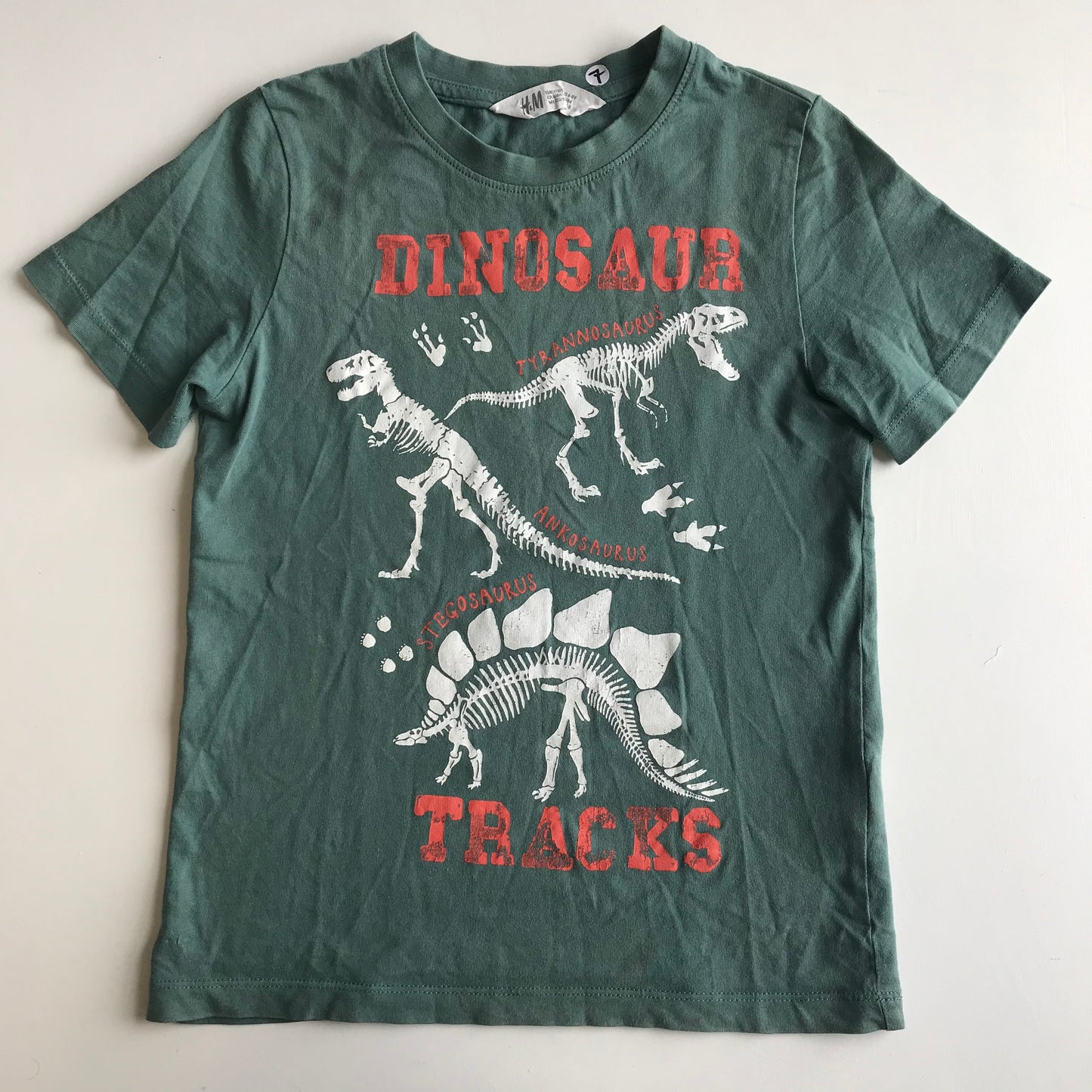 T-shirt - Dinosaurs - Age 7