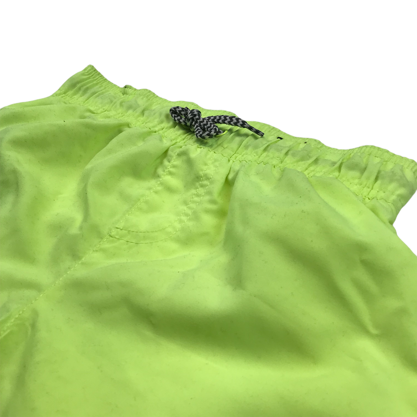 George California USA Neon Yellow Swim Trunks Age 7