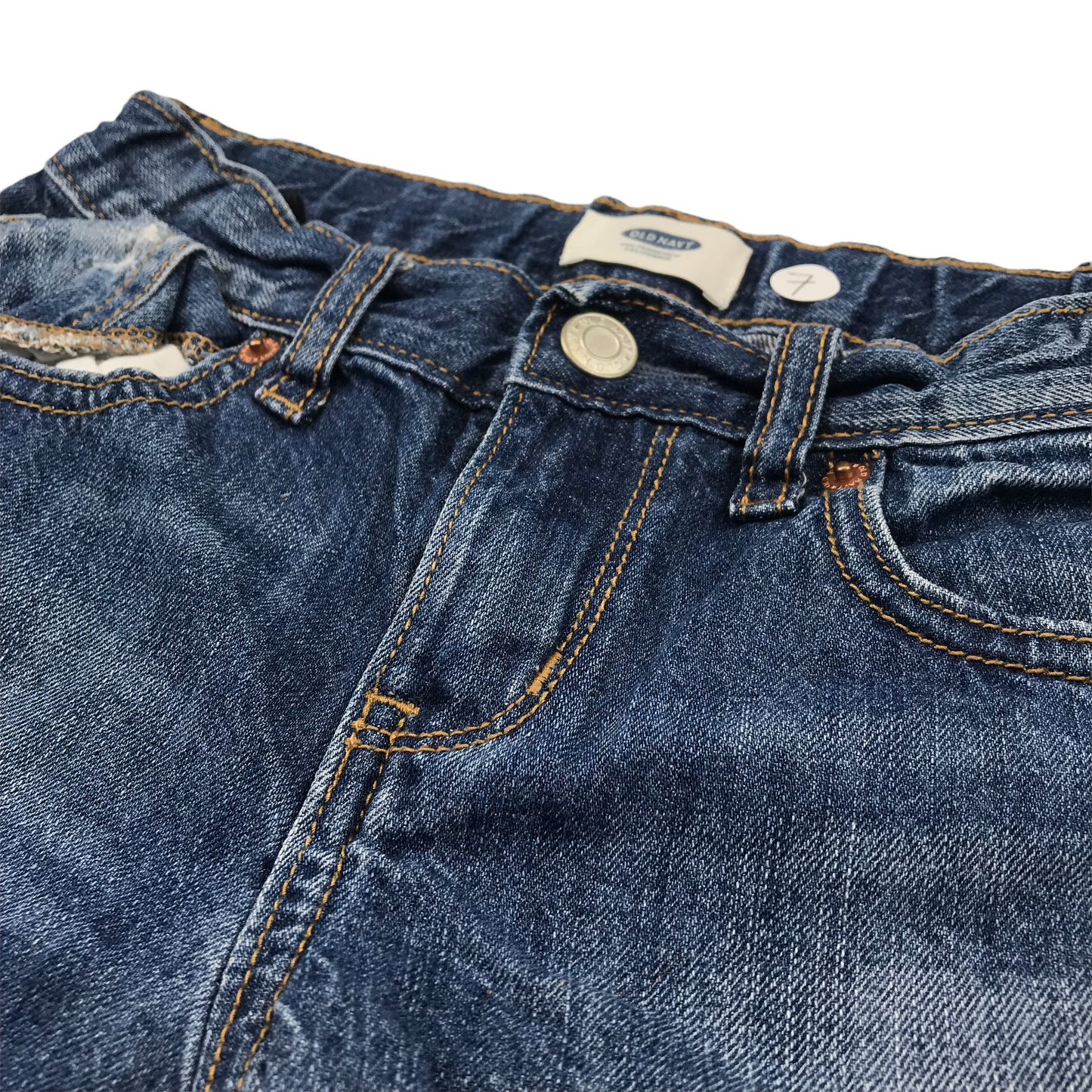 Old Navy Blue Denim Shorts Age 7