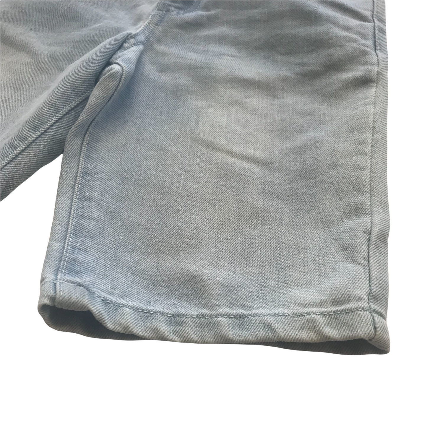 Primark Light Blue Denim Shorts Age 7