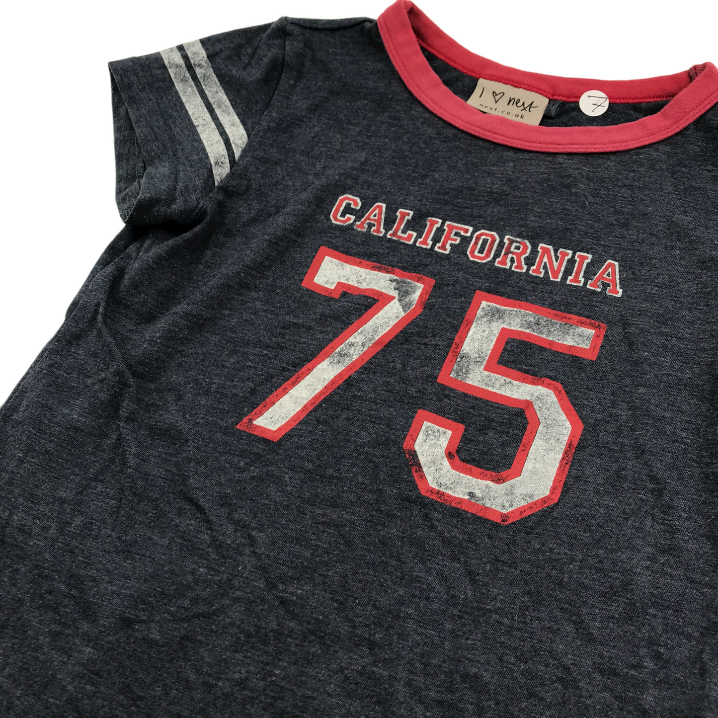 Next Navy California Jersey T-shirt Age 7
