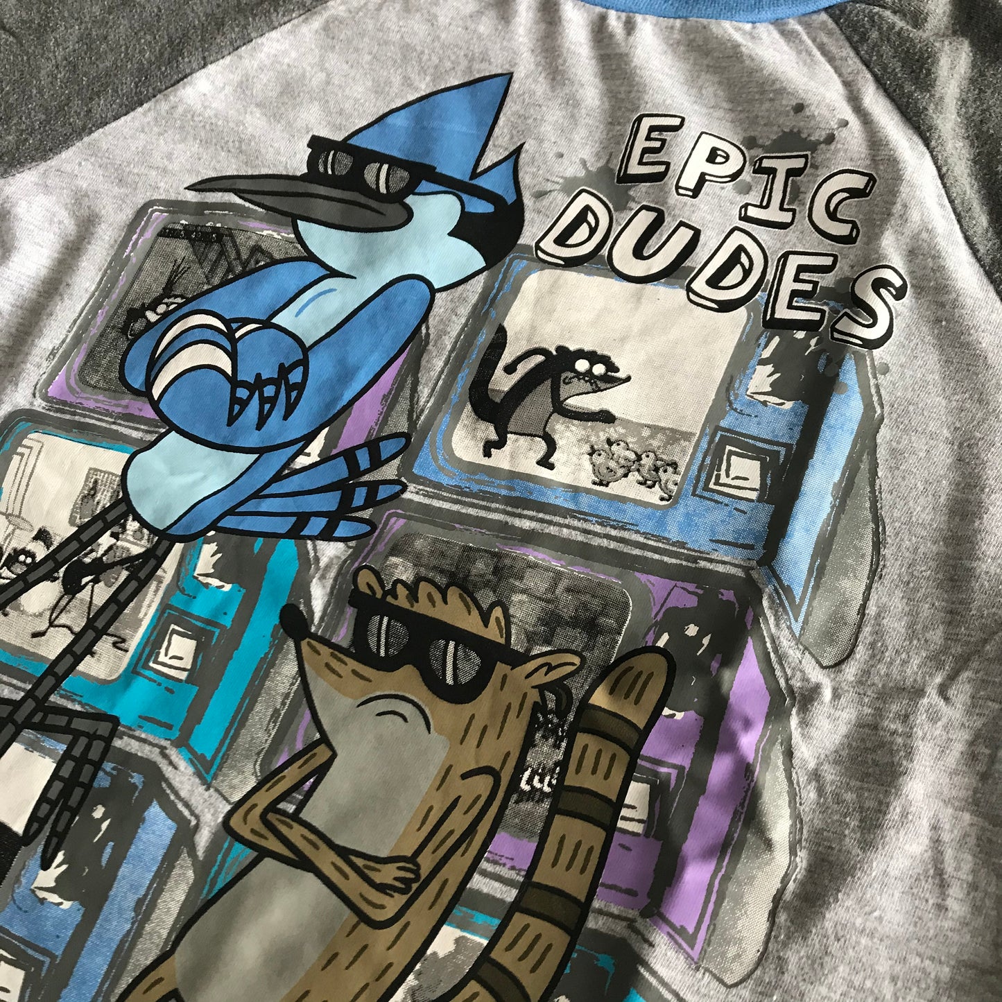 T-shirt Epic Dudes Regular Show Age 7