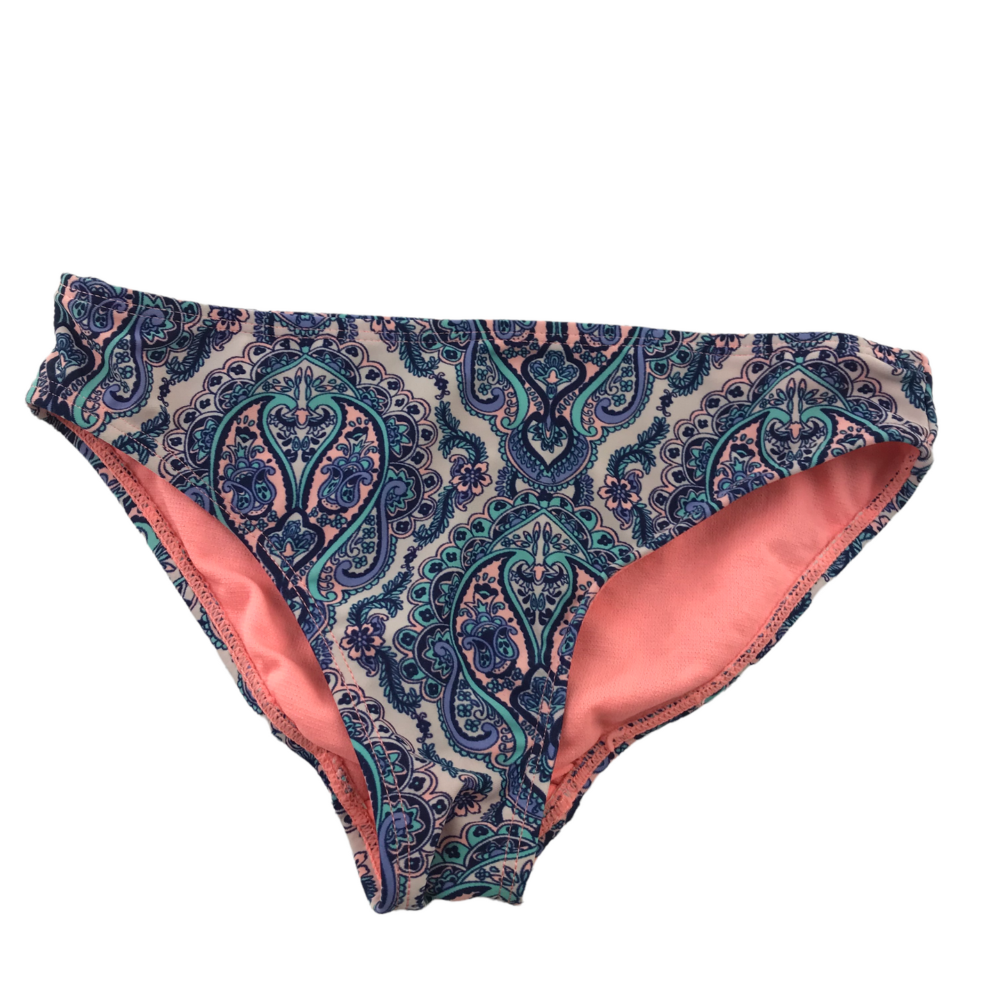 Primark Navy Blue Patterned 2-piece Swimsuit Age 7