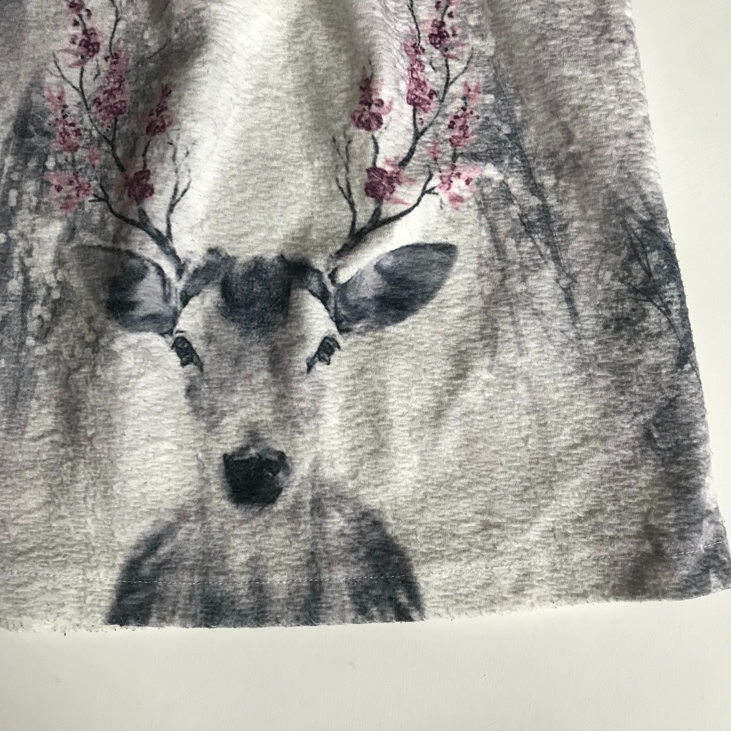 Dress - White Deer - Age 5