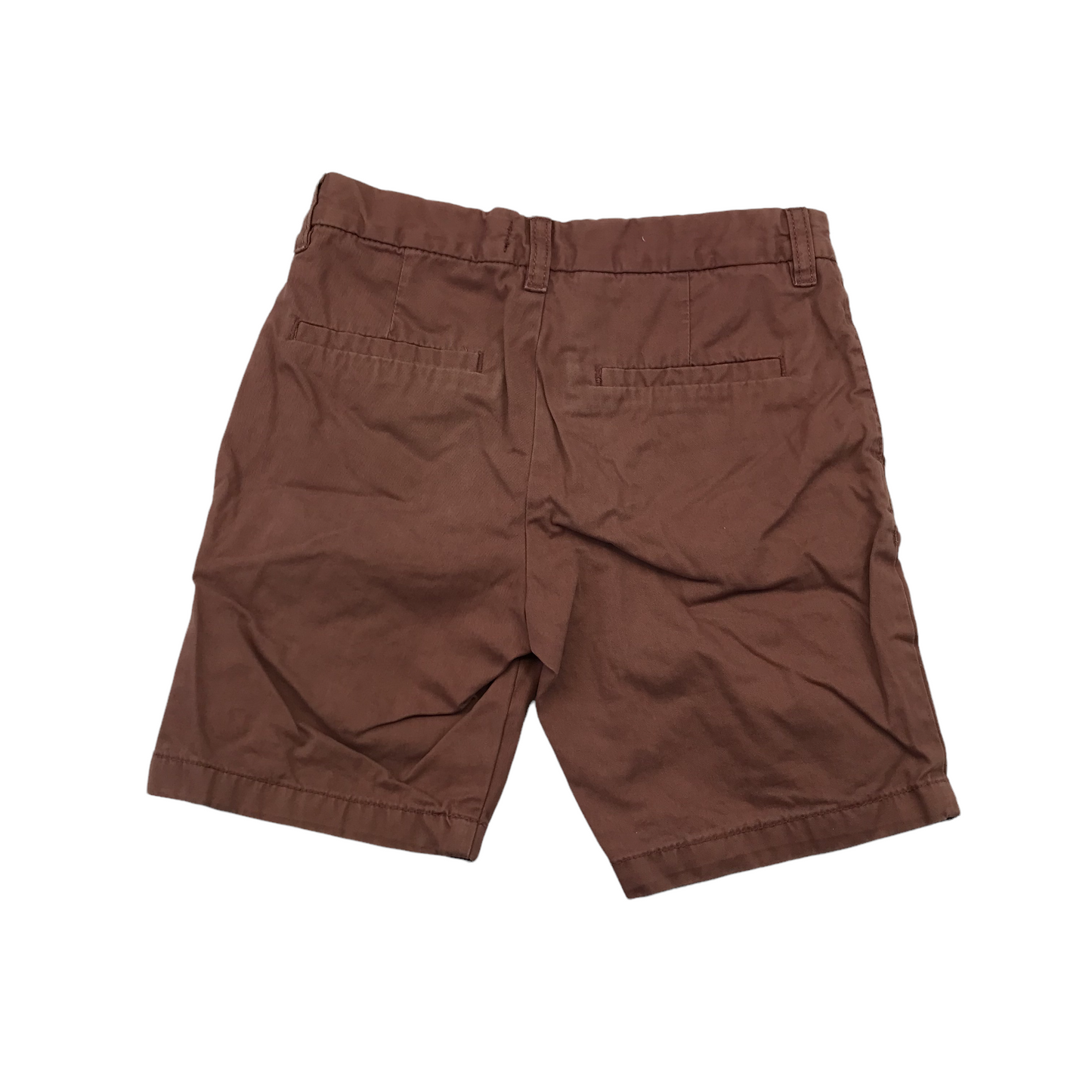 Next Washed Redish Brown Chino Shorts Age 8