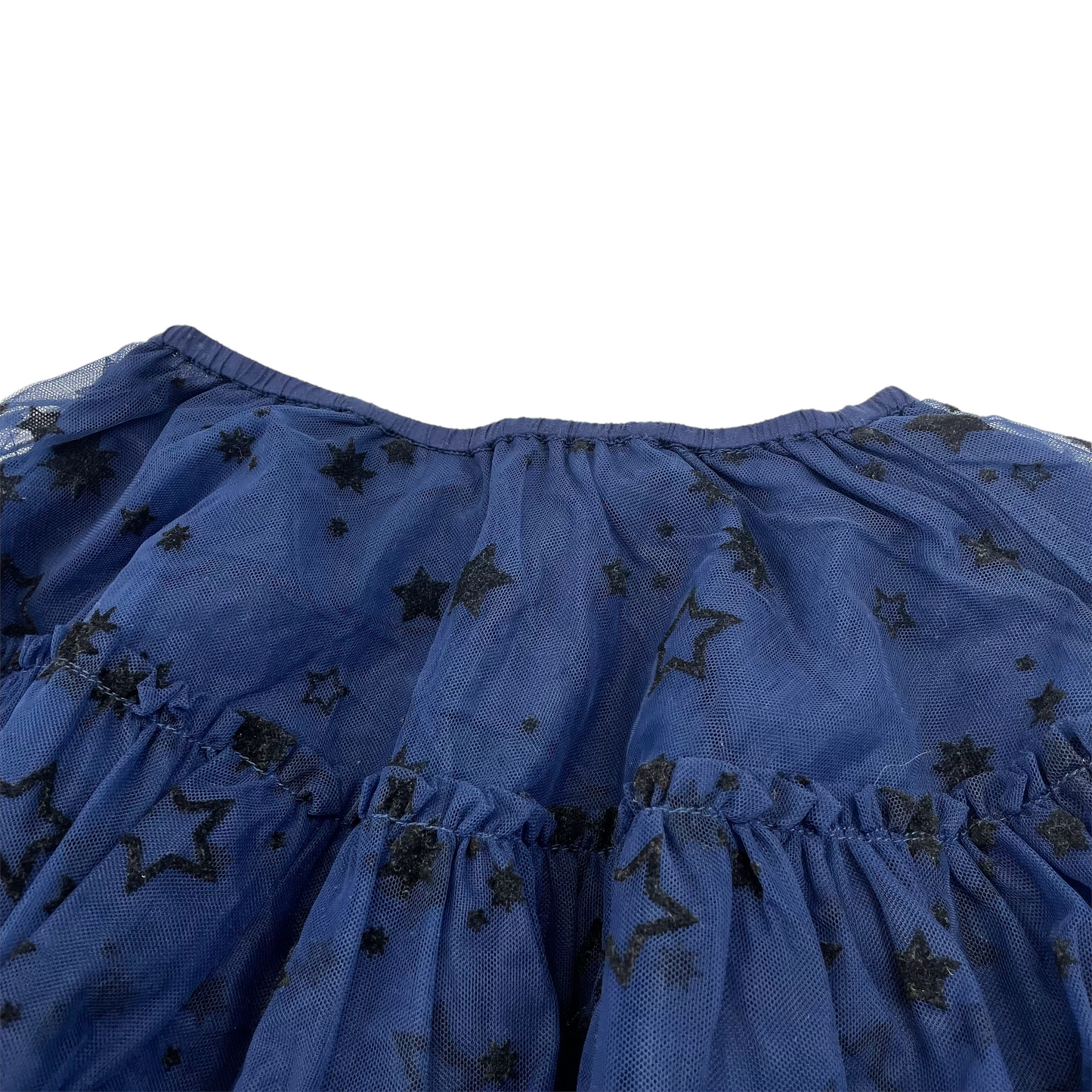 Wild & Gorgeous Navy Blue Starred Tulle Skirt Age 8