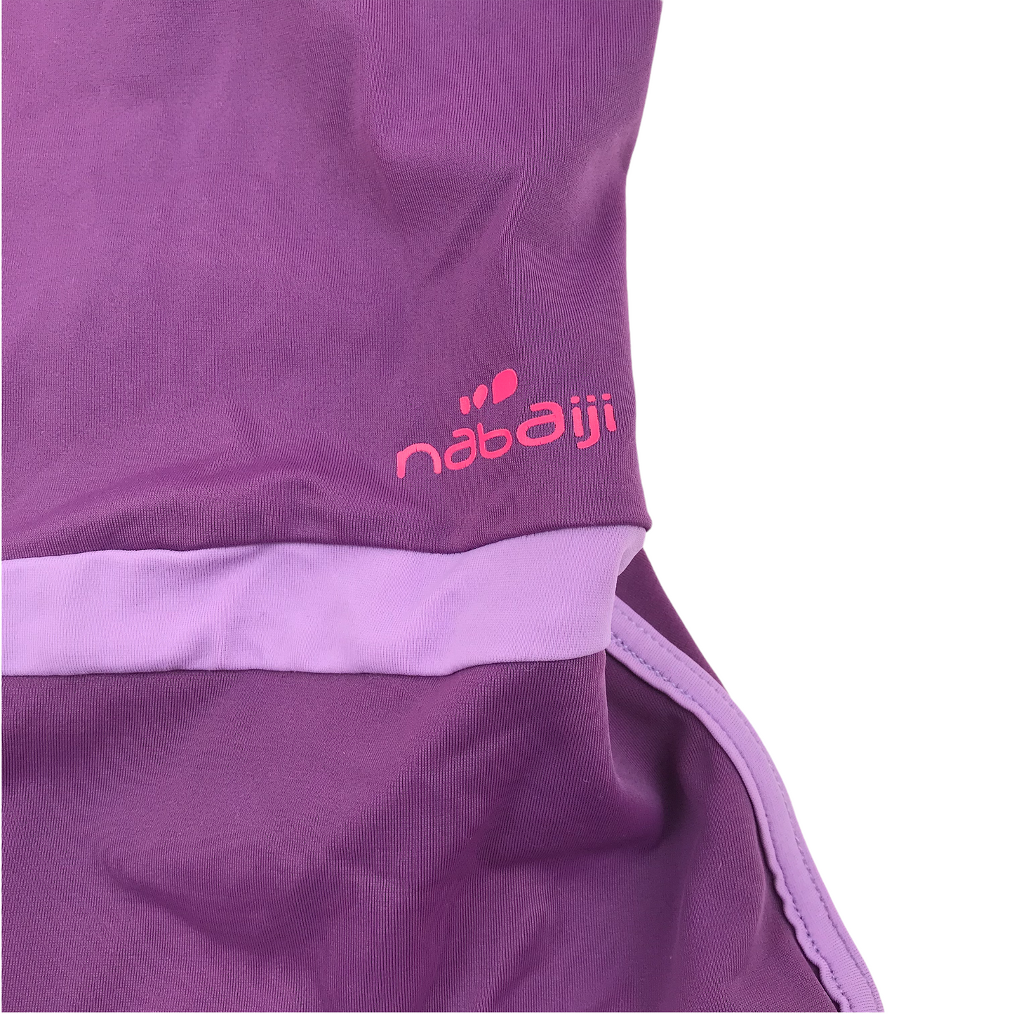 Nabaiji Purple Swimsuit Age 8