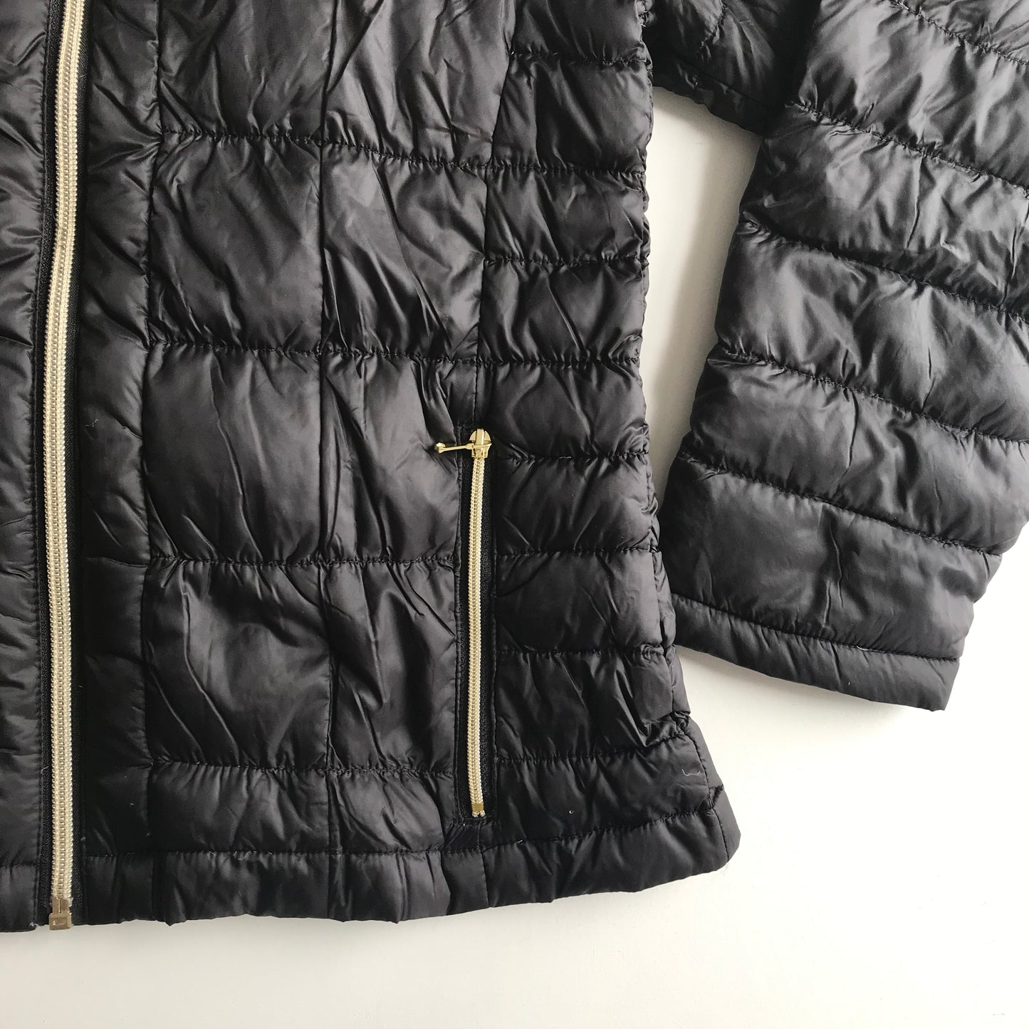 H&J Kids Black Light Puffer Jacket Age 8
