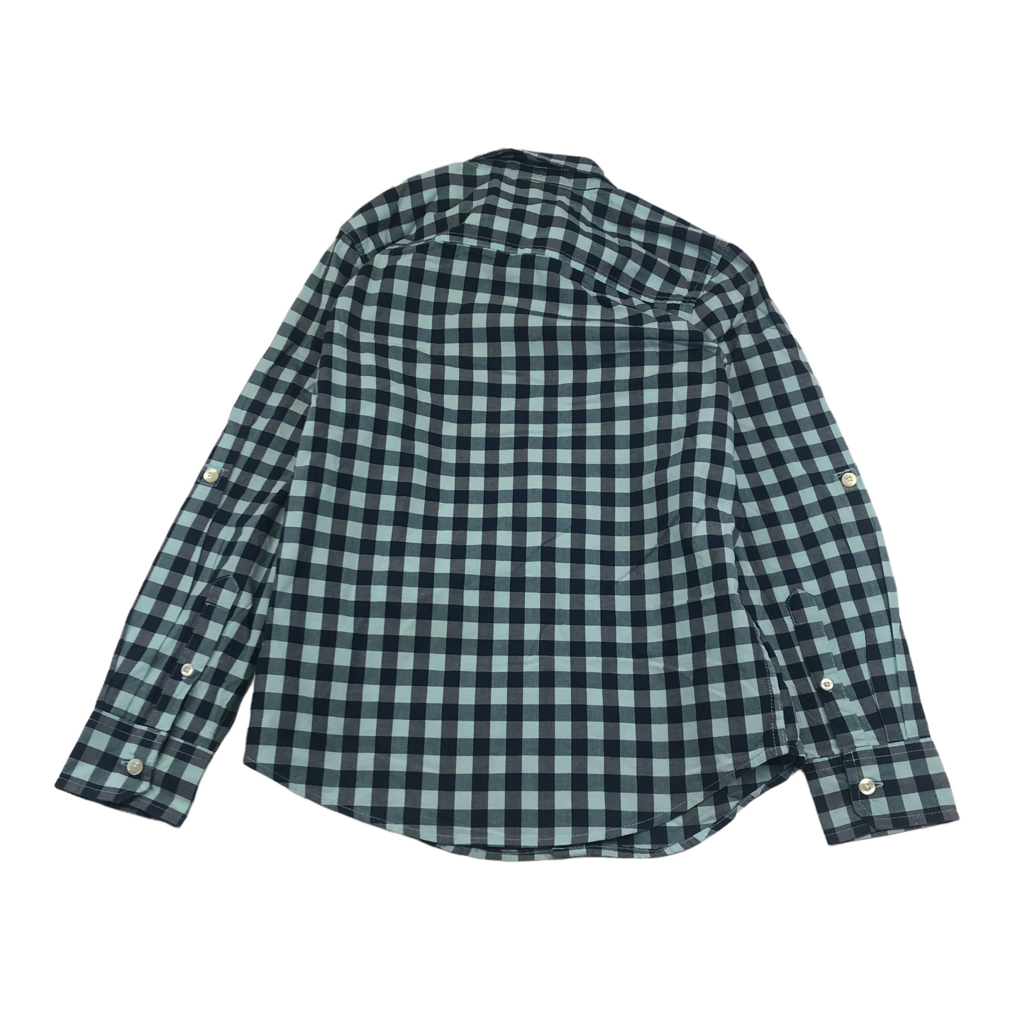 Gap Kids Blue Checked Shirt Age 8